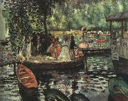 Pierre Renoir La Grenouillere oil painting